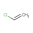 vinyl chloride structural diagram